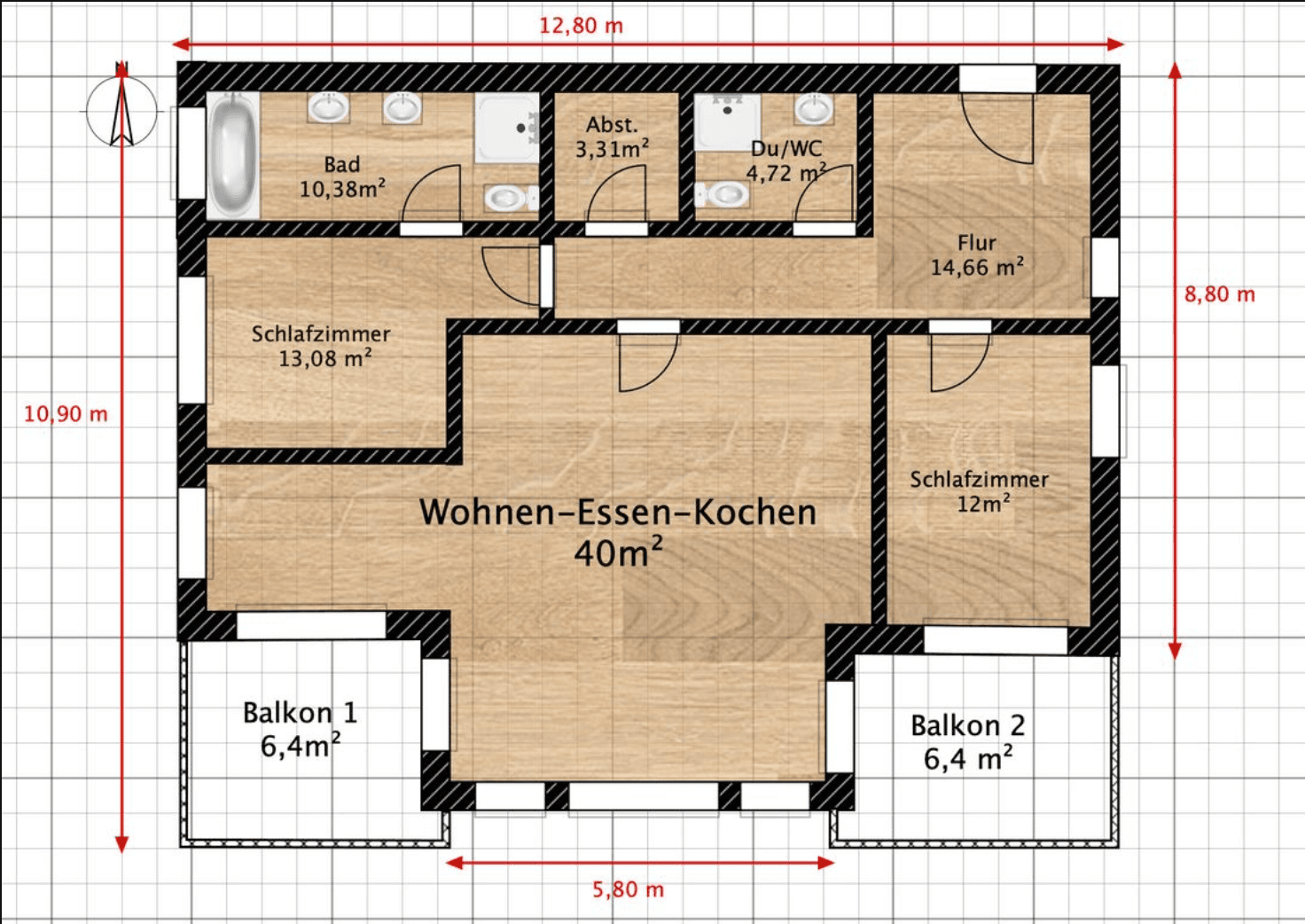 Prodej bytu 3+1 104 m², München, Bavorsko Prodej bytu 3+1 104 m², München, Bavorsko