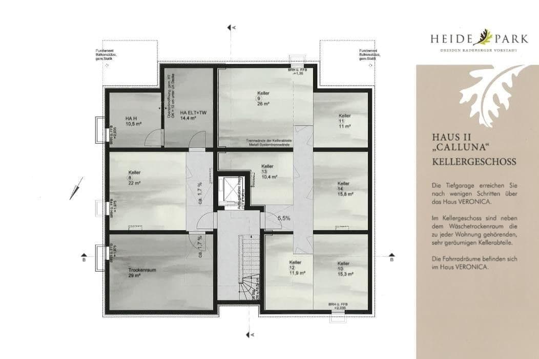 Prodej bytu 3+1 135 m², Heideparkstraße 8e, Dresden, Sasko Prodej bytu 3+1 135 m², Heideparkstraße 8e, Dresden, Sasko