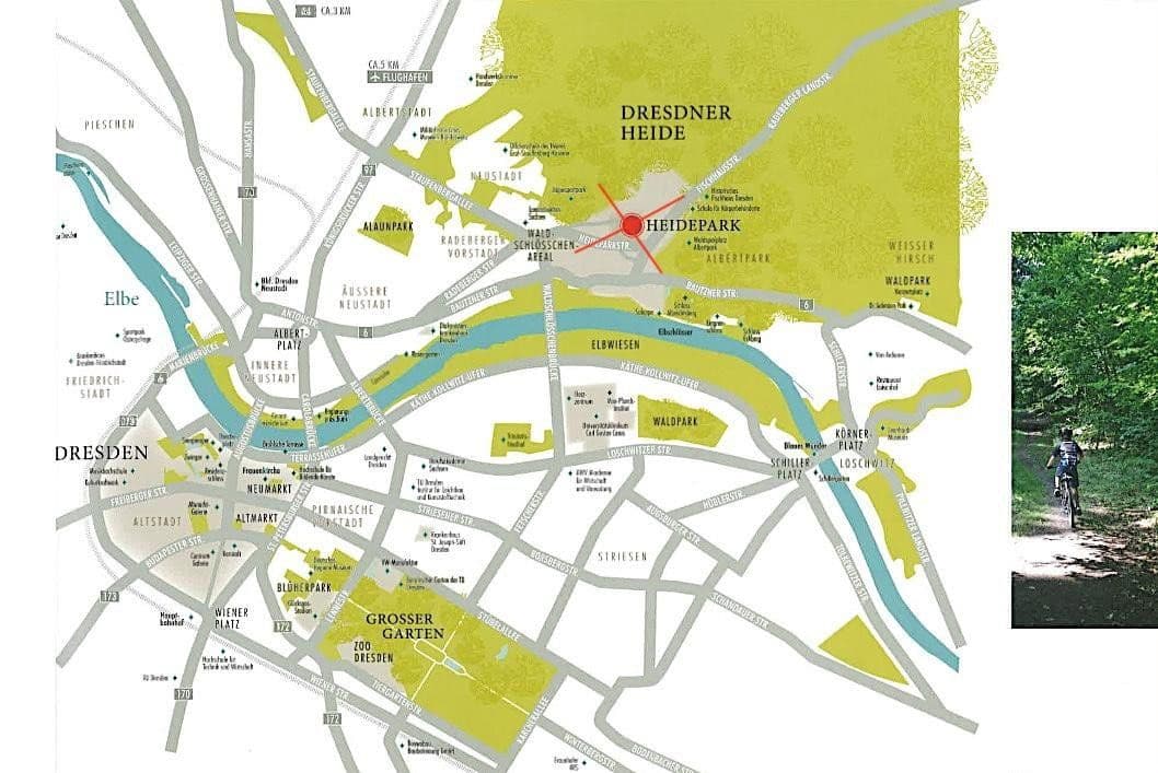 Prodej bytu 3+1 135 m², Heideparkstraße 8e, Dresden, Sasko Prodej bytu 3+1 135 m², Heideparkstraße 8e, Dresden, Sasko