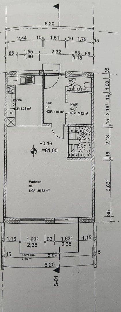 Prodej domu 125 m², pozemek 181 m², Theodor-Heus-Str. 40, Sarstedt, Dolní Sasko Prodej domu 125 m², pozemek 181 m², Theodor-Heus-Str. 40, Sarstedt, Dolní Sasko