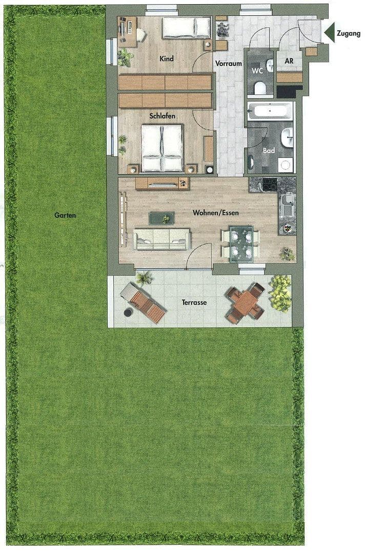 Pronájem bytu 3+1 66 m², Schmidapark, Großweikersdorf, Dolní Rakousko Pronájem bytu 3+1 66 m², Schmidapark, Großweikersdorf, Dolní Rakousko