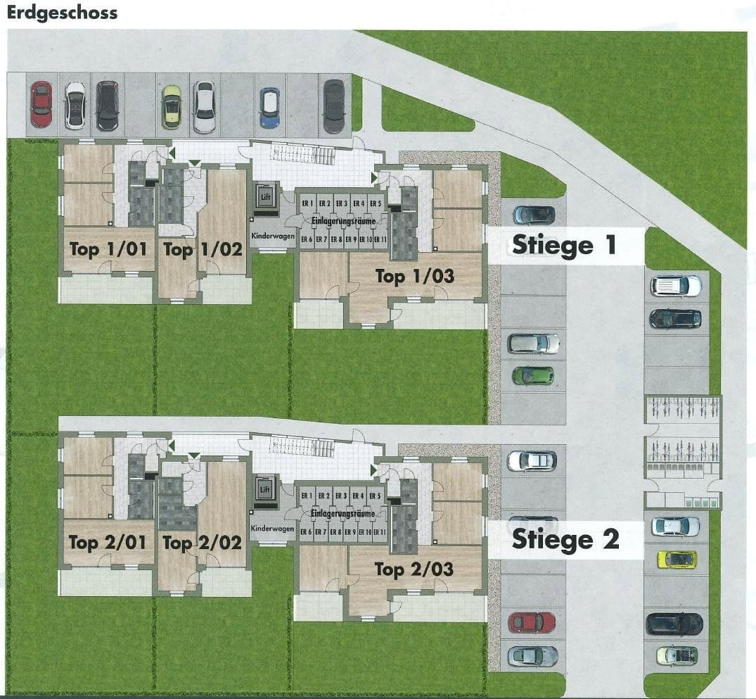 Pronájem bytu 3+1 66 m², Schmidapark, Großweikersdorf, Dolní Rakousko Pronájem bytu 3+1 66 m², Schmidapark, Großweikersdorf, Dolní Rakousko