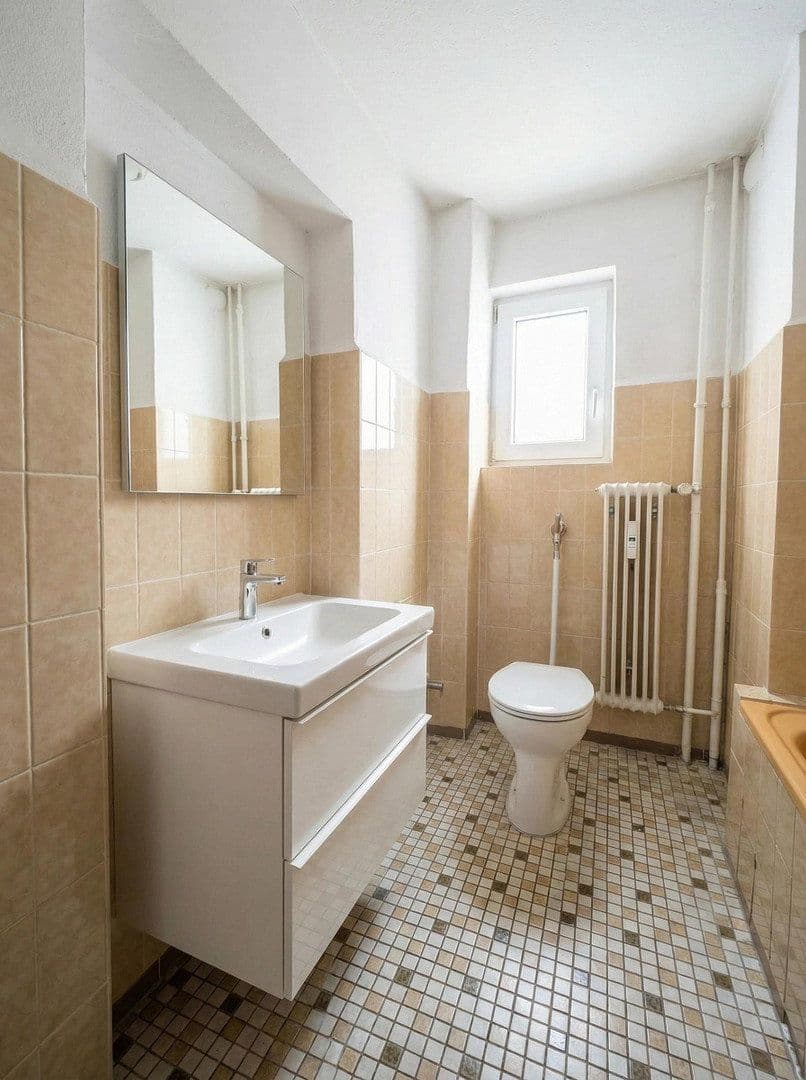 Pronájem bytu 1+1 32 m², Rollnerstr. 9, Nürnberg, Bavorsko Pronájem bytu 1+1 32 m², Rollnerstr. 9, Nürnberg, Bavorsko