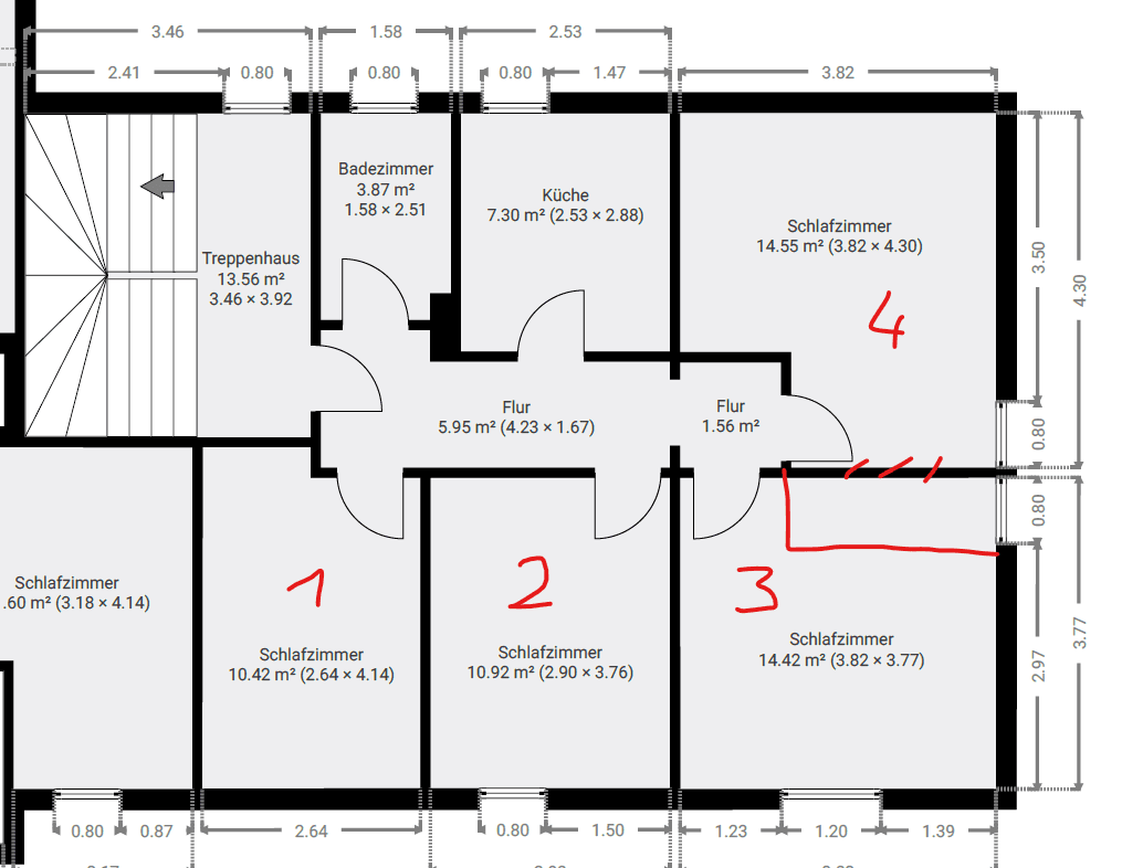 Pronájem bytu 4+1 15 m², Erlangen, Bavorsko Pronájem bytu 4+1 15 m², Erlangen, Bavorsko