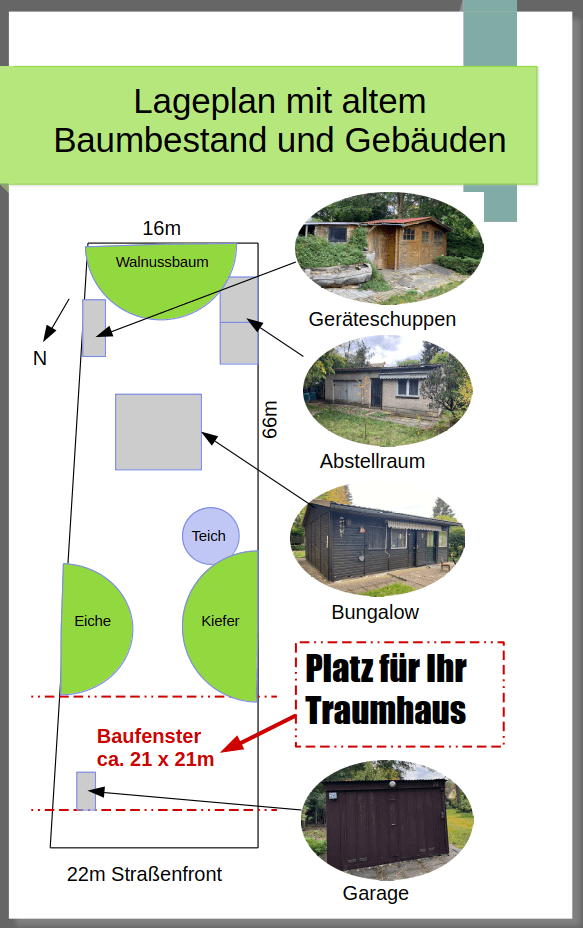 Prodej pozemku 1.250 m², Hohen Neuendorf, Braniborsko Prodej pozemku 1.250 m², Hohen Neuendorf, Braniborsko