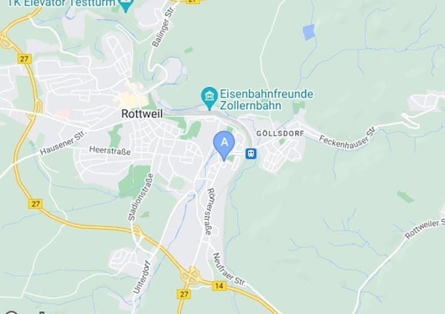 Pronájem bytu 2+kk 55 m², Römerstr. 3, Rottweil, Bádensko-Württembersko Pronájem bytu 2+kk 55 m², Römerstr. 3, Rottweil, Bádensko-Württembersko
