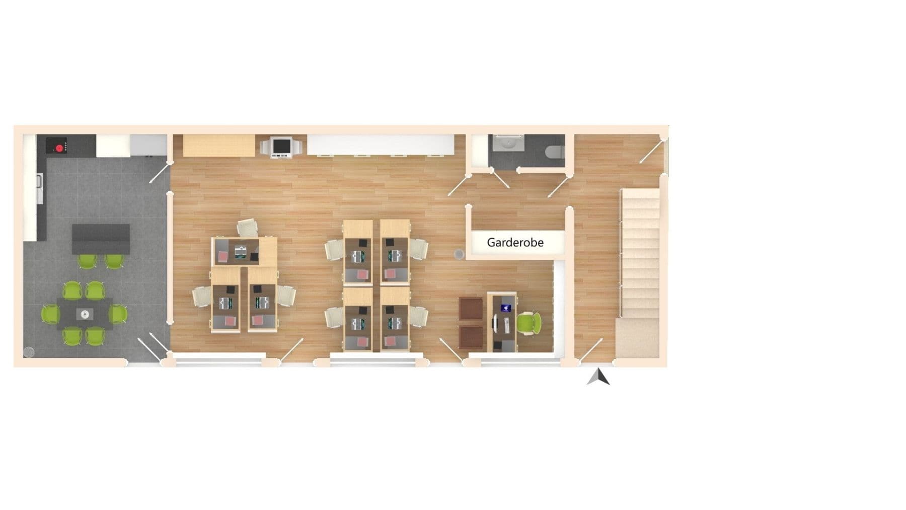 Pronájem kanceláře 245 m², Kneippstraße 9, Würselen, Severní Porýní-Vestfálsko Pronájem kanceláře 245 m², Kneippstraße 9, Würselen, Severní Porýní-Vestfálsko
