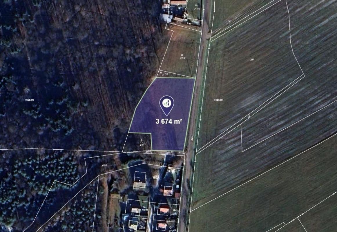 Prodej pozemku 3.674 m², Týniště nad Orlicí, Královéhradecký kraj Prodej pozemku 3.674 m², Týniště nad Orlicí, Královéhradecký kraj