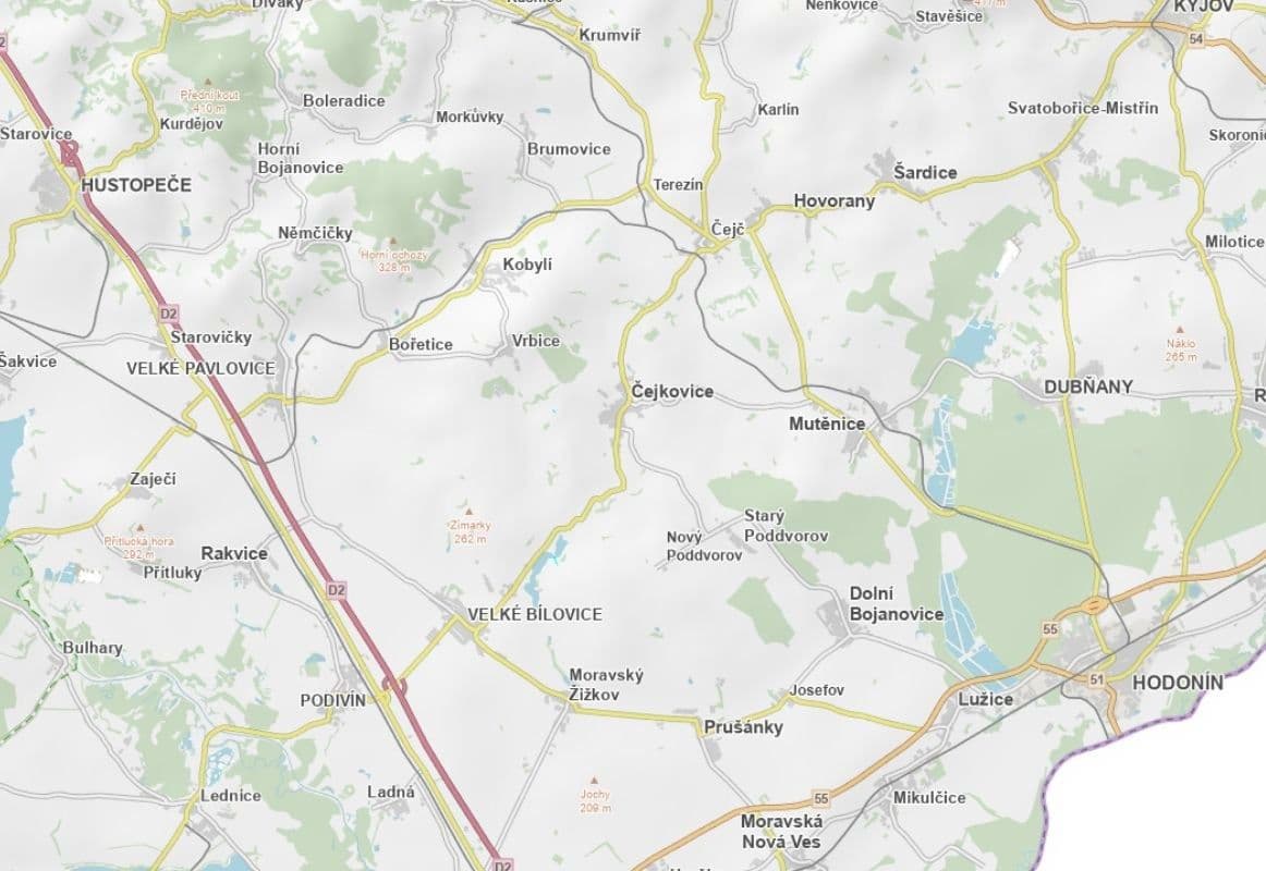 Prodej pozemku 6.478 m², Čejkovice, Jihomoravský kraj Prodej pozemku 6.478 m², Čejkovice, Jihomoravský kraj