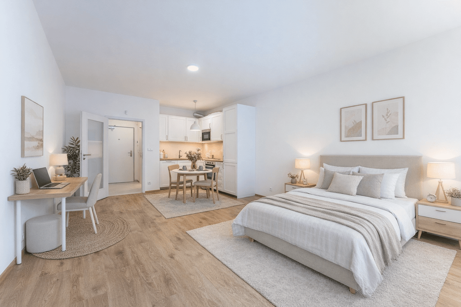 Pronájem bytu 1+kk 37 m², Gerstelova, Praha, Praha Pronájem bytu 1+kk 37 m², Gerstelova, Praha, Praha