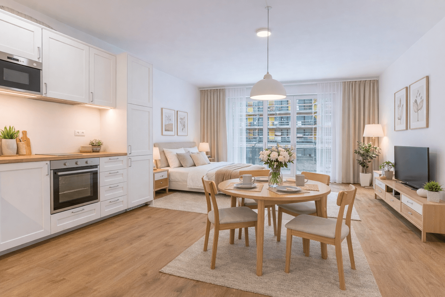 Pronájem bytu 1+kk 37 m², Gerstelova, Praha, Praha Pronájem bytu 1+kk 37 m², Gerstelova, Praha, Praha