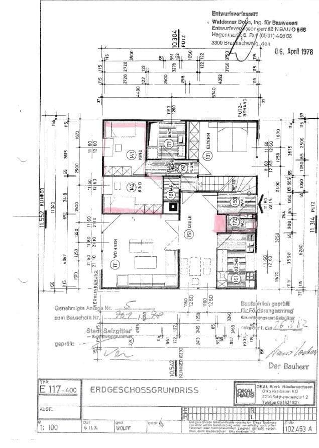 Prodej domu 130 m², pozemek 915 m², Schwerdtfegerstr. 18D, Salzgitter, Dolní Sasko Prodej domu 130 m², pozemek 915 m², Schwerdtfegerstr. 18D, Salzgitter, Dolní Sasko