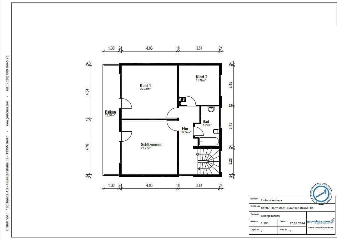 Prodej domu 189 m², pozemek 560 m², Sachsenstraße 16, Darmstadt, Hessen Prodej domu 189 m², pozemek 560 m², Sachsenstraße 16, Darmstadt, Hessen