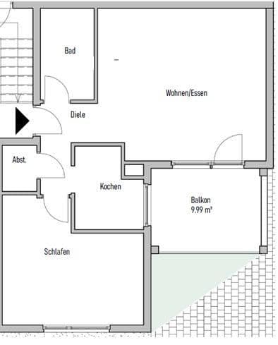 Pronájem bytu 2+1 70 m², Kradepohlsmühlenweg 1A, Bergisch Gladbach, Severní Porýní-Vestfálsko Pronájem bytu 2+1 70 m², Kradepohlsmühlenweg 1A, Bergisch Gladbach, Severní Porýní-Vestfálsko