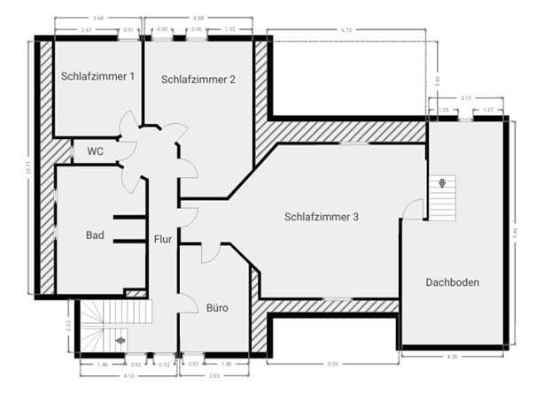 Prodej domu 284 m², pozemek 943 m², Dersum, Dolní Sasko Prodej domu 284 m², pozemek 943 m², Dersum, Dolní Sasko