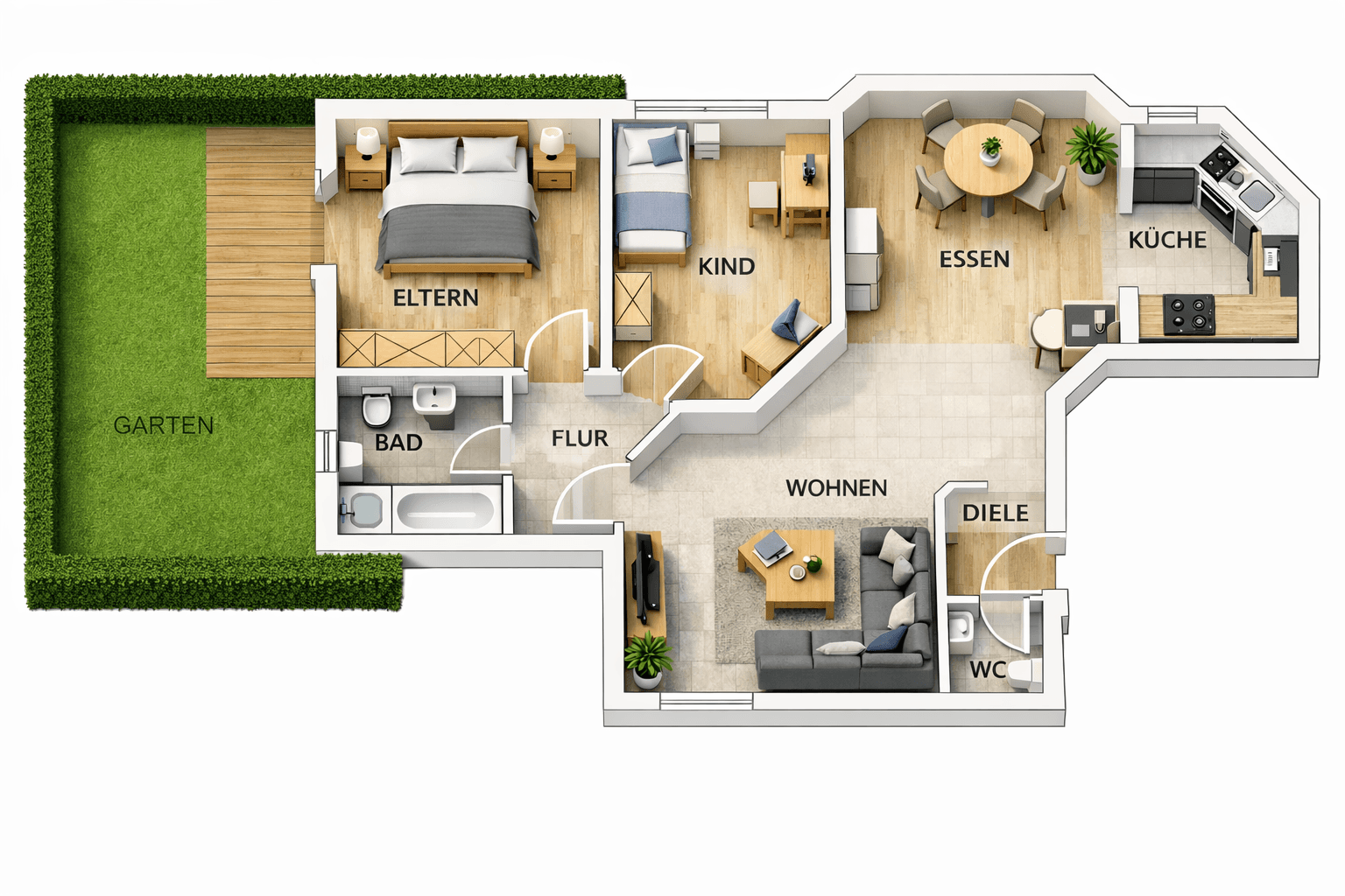Prodej bytu 3+1 90 m², Langen, Hessen Prodej bytu 3+1 90 m², Langen, Hessen