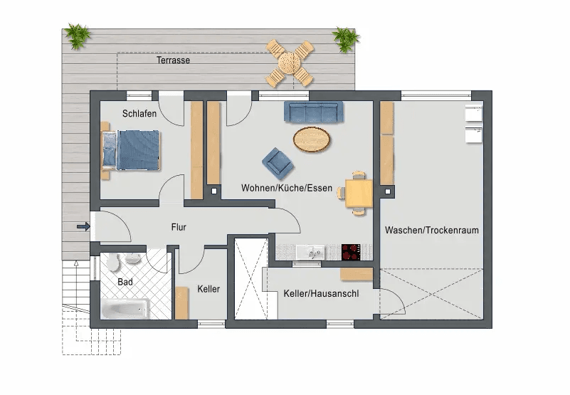 Prodej domu 145 m², pozemek 745 m², Landshut, Bavorsko Prodej domu 145 m², pozemek 745 m², Landshut, Bavorsko