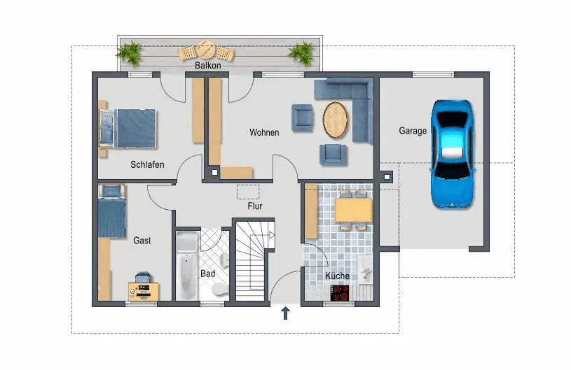 Prodej domu 145 m², pozemek 745 m², Landshut, Bavorsko Prodej domu 145 m², pozemek 745 m², Landshut, Bavorsko