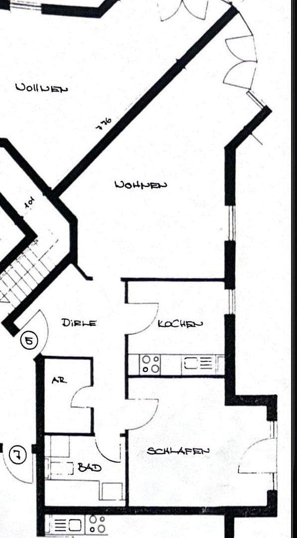 Pronájem bytu 2+1 68 m², Prinzregentenstraße 39, Ludwigshafen am Rhein, Porýní-Falc Pronájem bytu 2+1 68 m², Prinzregentenstraße 39, Ludwigshafen am Rhein, Porýní-Falc