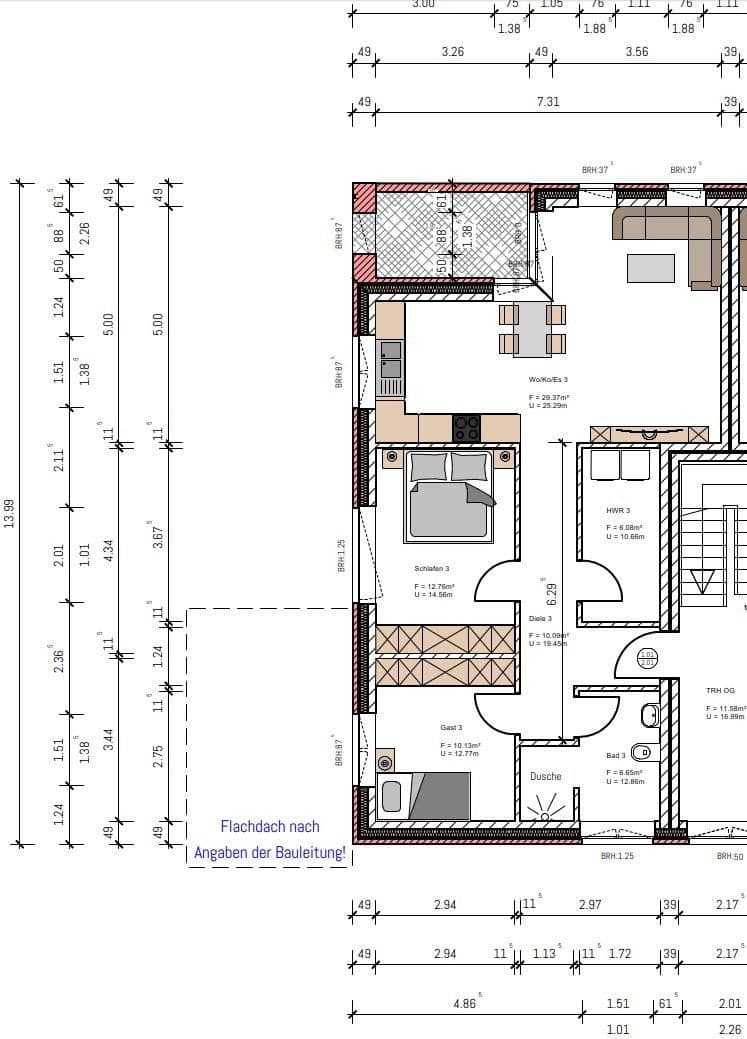 Pronájem bytu 2+kk 75 m², Westoverledingen, Dolní Sasko Pronájem bytu 2+kk 75 m², Westoverledingen, Dolní Sasko