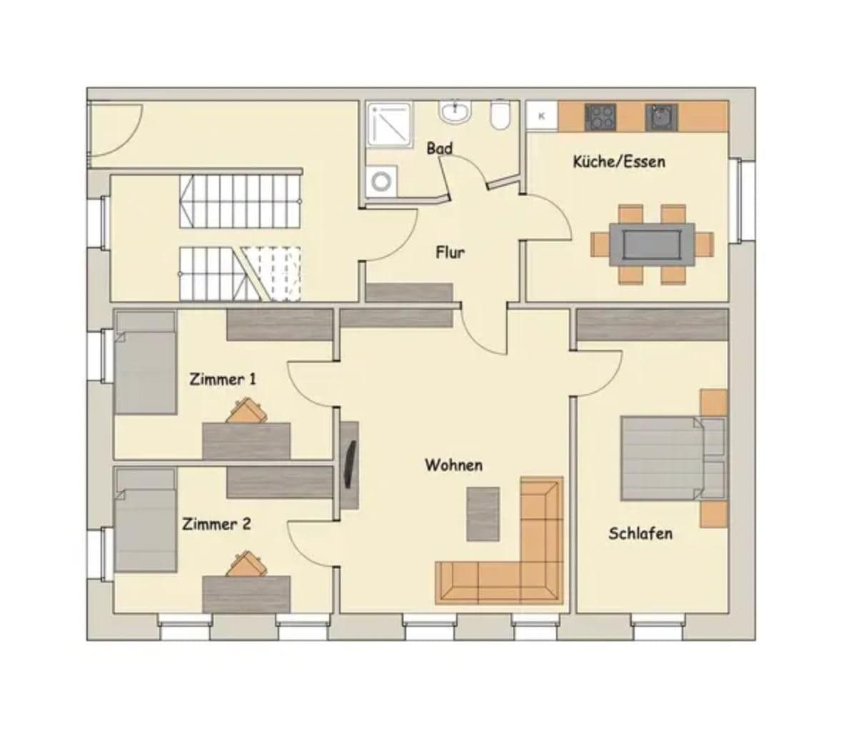 Pronájem bytu 4+1 103 m², Sigmaringen, Bádensko-Württembersko Pronájem bytu 4+1 103 m², Sigmaringen, Bádensko-Württembersko