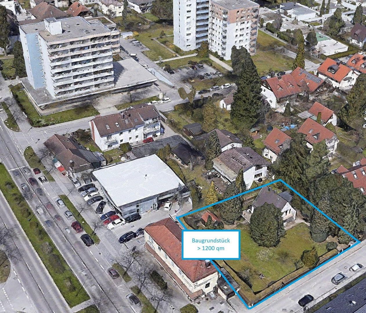 Prodej pozemku 1.213 m², Wachtelweg 3 - 5, München, Bavorsko Prodej pozemku 1.213 m², Wachtelweg 3 - 5, München, Bavorsko