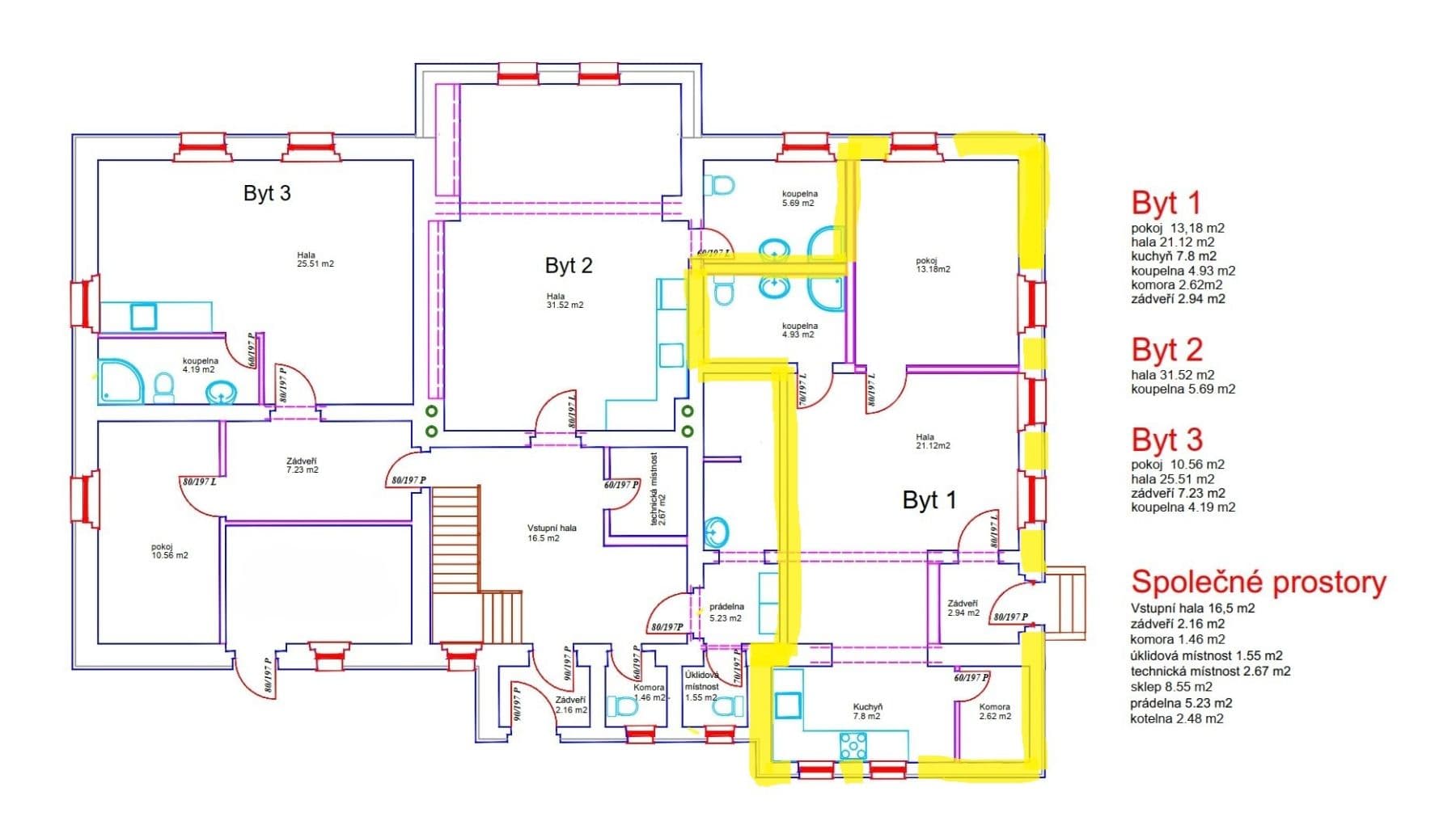 Prodej bytu 2+kk 52 m², Merklín, Karlovarský kraj Prodej bytu 2+kk 52 m², Merklín, Karlovarský kraj