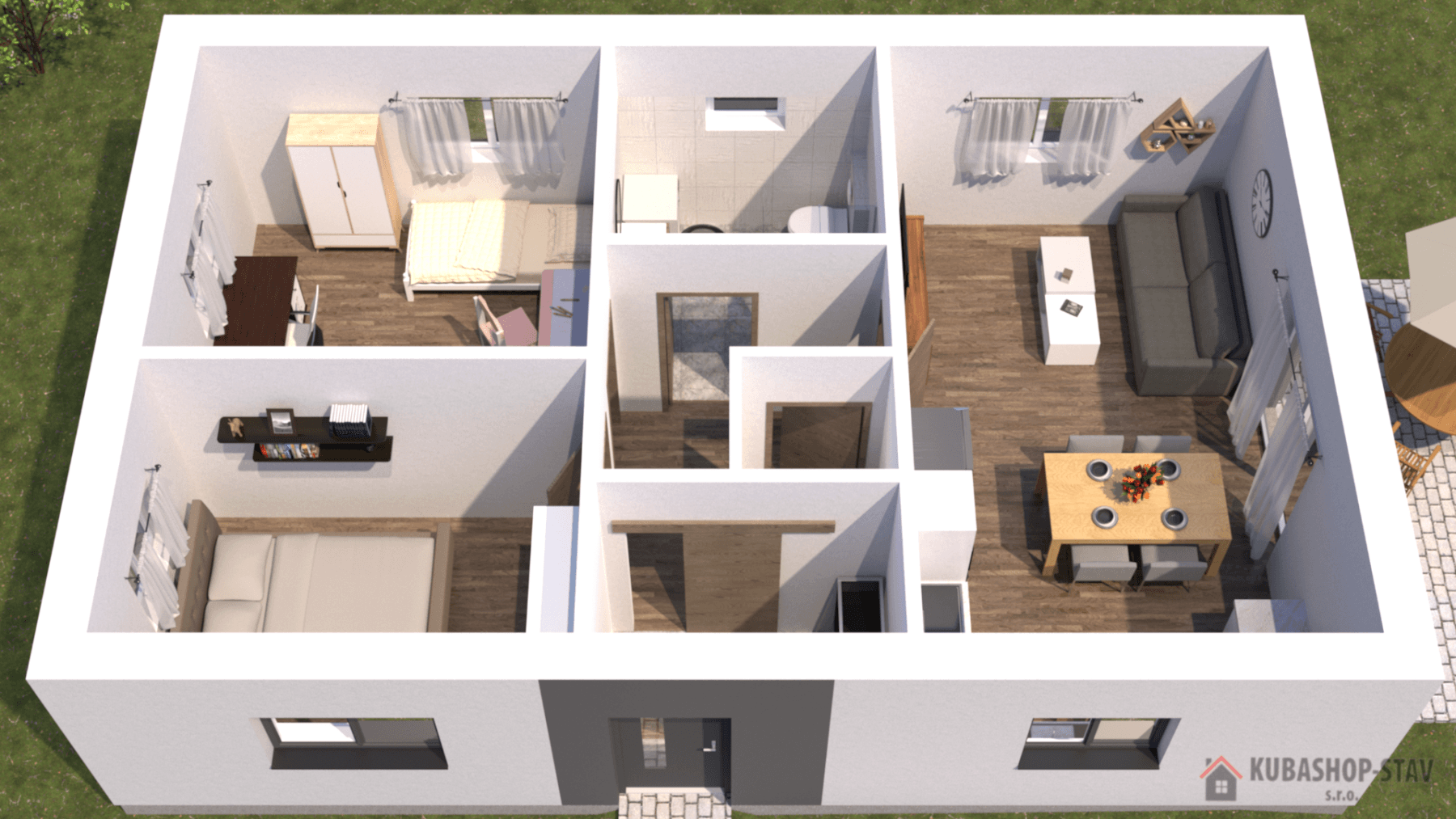 Prodej domu 76 m², pozemek 570 m², Roubíčkov, Načeradec, Středočeský kraj Prodej domu 76 m², pozemek 570 m², Roubíčkov, Načeradec, Středočeský kraj