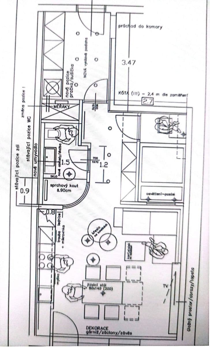Prodej bytu 2+kk 59 m², Pískařská, Praha, Praha Prodej bytu 2+kk 59 m², Pískařská, Praha, Praha