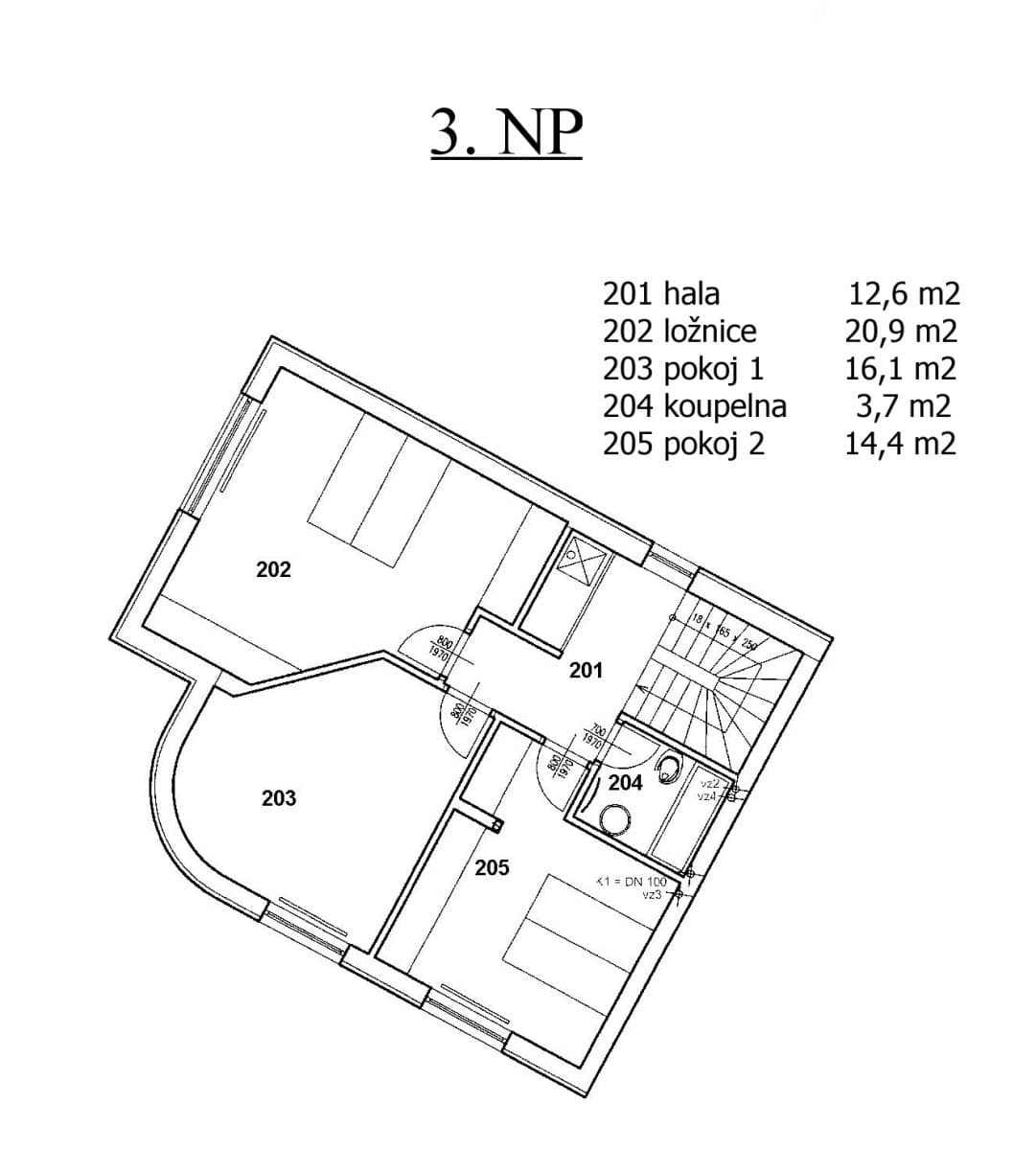 Prodej bytu 5+1 190 m², U Dvojdomů, Praha, Praha Prodej bytu 5+1 190 m², U Dvojdomů, Praha, Praha
