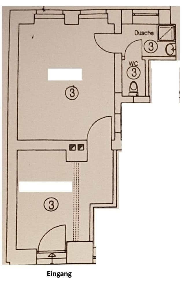 Pronájem kanceláře 42 m², Bergstr. 8, Chemnitz, Sasko Pronájem kanceláře 42 m², Bergstr. 8, Chemnitz, Sasko