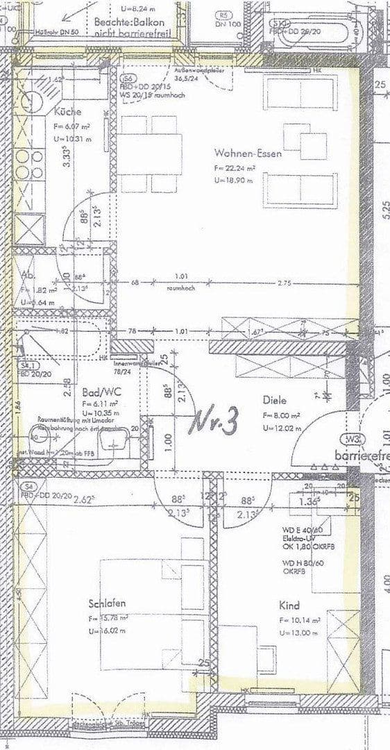 Pronájem bytu 3+1 71 m², Seestraße 12b, Chýžice, Bavorsko Pronájem bytu 3+1 71 m², Seestraße 12b, Chýžice, Bavorsko