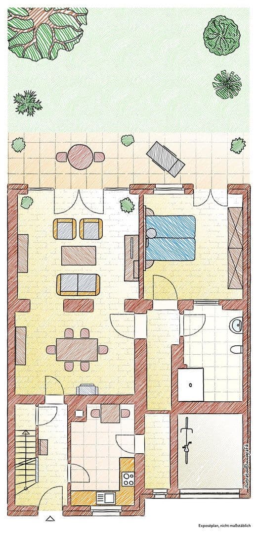 Prodej domu 155 m², pozemek 354 m², Iserlohner Straße 39, Köln, Severní Porýní-Vestfálsko Prodej domu 155 m², pozemek 354 m², Iserlohner Straße 39, Köln, Severní Porýní-Vestfálsko