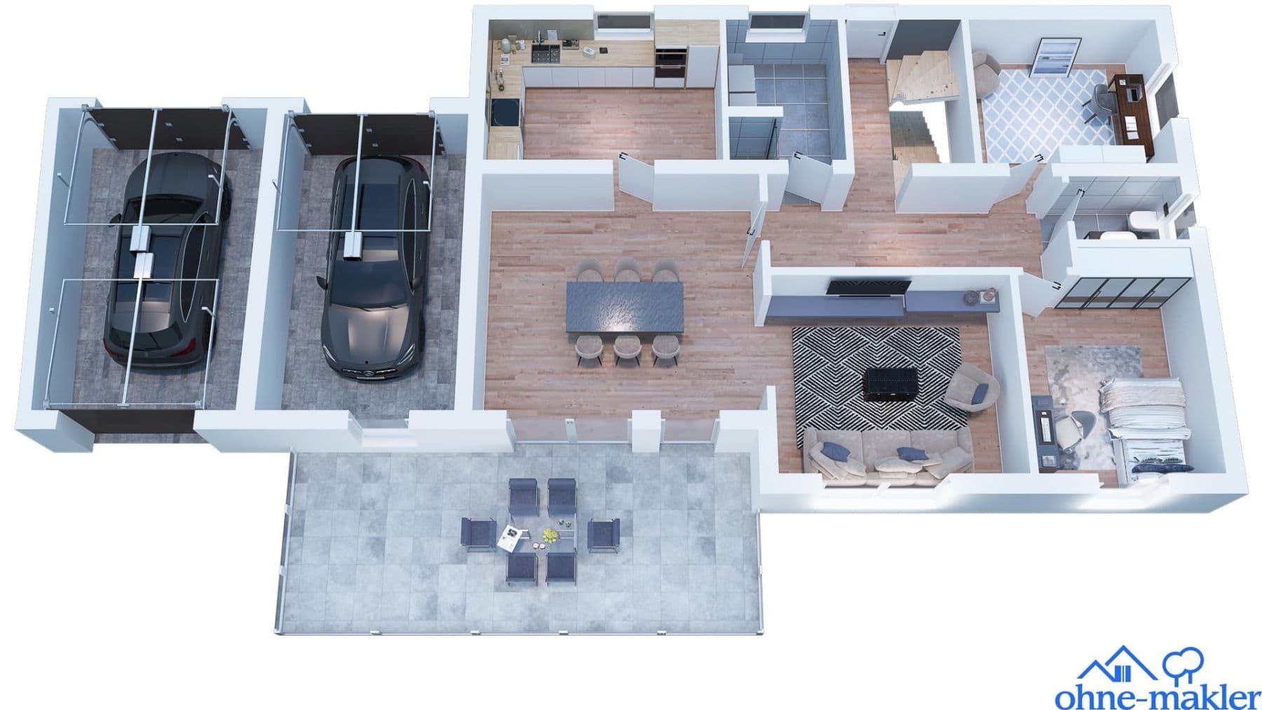 Prodej domu 212 m², pozemek 650 m², Laufen, Bavorsko Prodej domu 212 m², pozemek 650 m², Laufen, Bavorsko