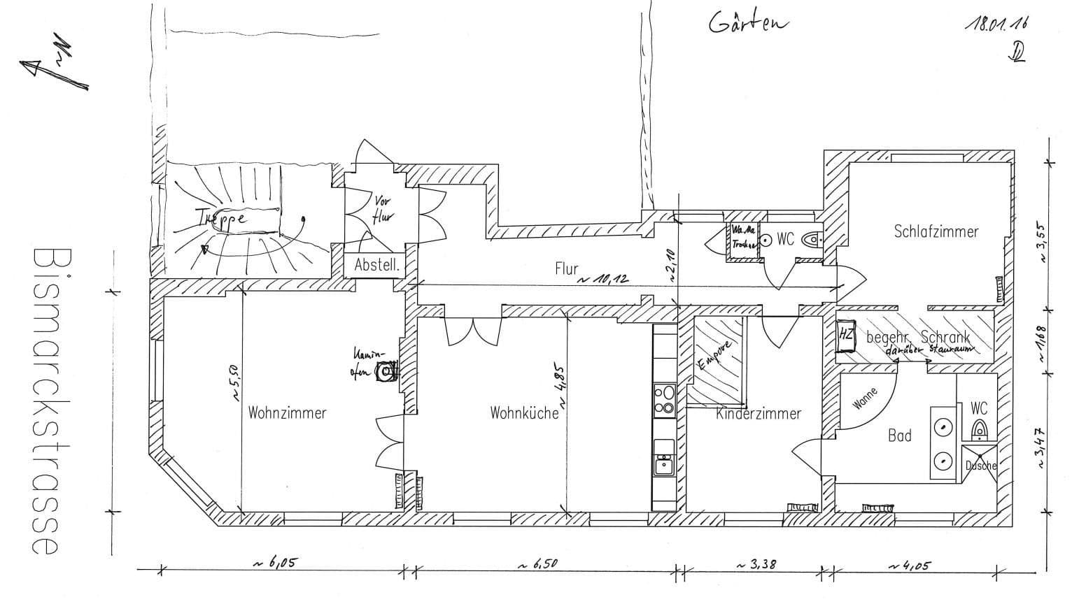 Pronájem bytu 4+kk 140 m², Bismarckstr. 94, Cáchy, Severní Porýní-Vestfálsko Pronájem bytu 4+kk 140 m², Bismarckstr. 94, Cáchy, Severní Porýní-Vestfálsko