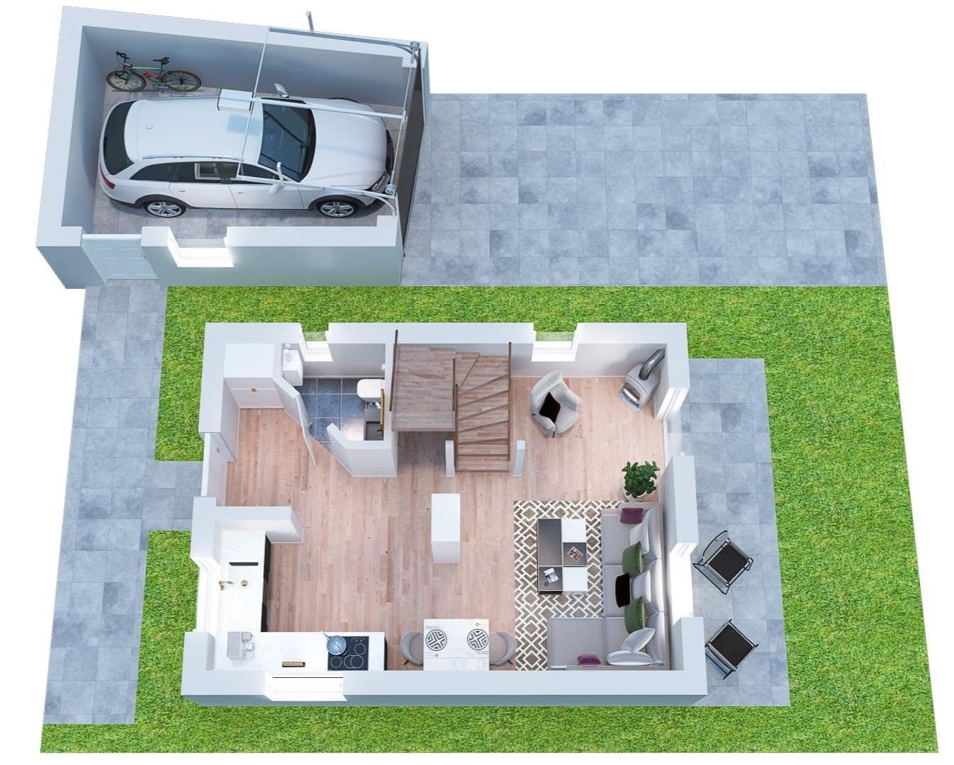 Prodej domu 63 m², pozemek 236 m², Ronnenberg, Dolní Sasko Prodej domu 63 m², pozemek 236 m², Ronnenberg, Dolní Sasko
