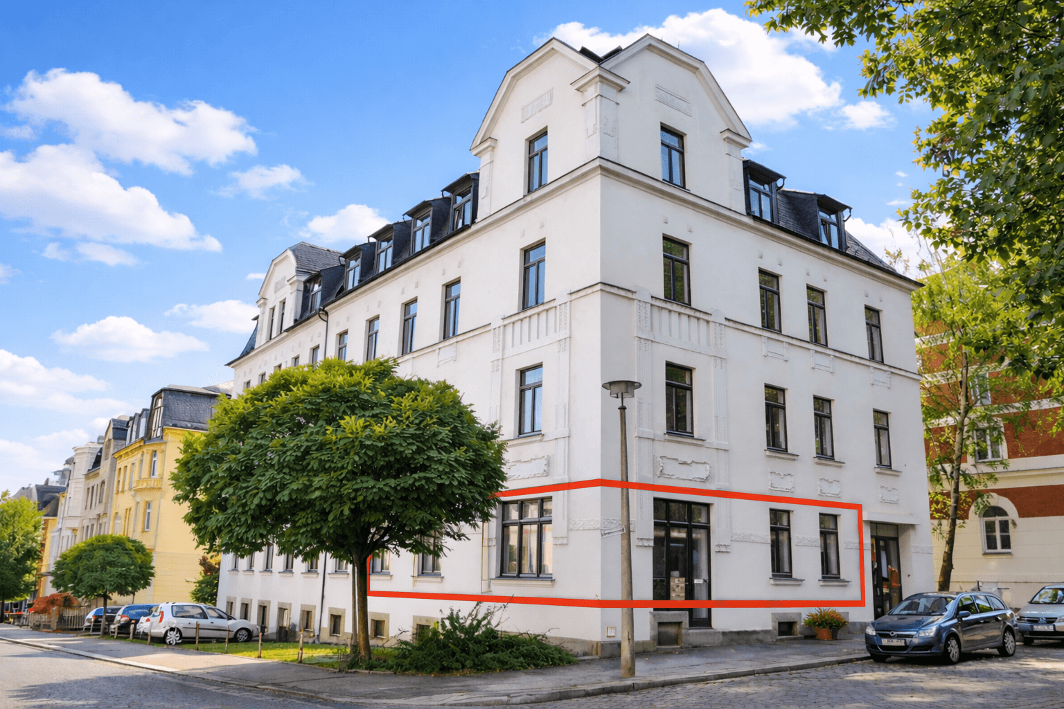 Pronájem kanceláře 170 m², Beethovenstraße 28, Plauen, Sasko Pronájem kanceláře 170 m², Beethovenstraße 28, Plauen, Sasko