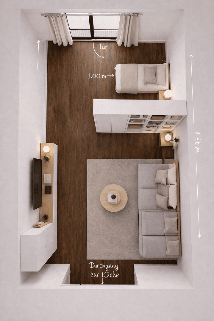 Pronájem bytu 2+1 38 m², Hochstraße 61, Andernach, Porýní-Falc Pronájem bytu 2+1 38 m², Hochstraße 61, Andernach, Porýní-Falc