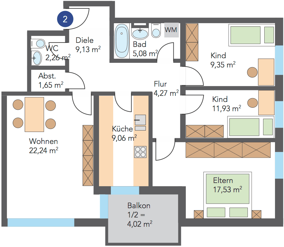 Pronájem bytu 4+1 94 m², Dr.-Wachler-Weg 37, Goslar, Dolní Sasko Pronájem bytu 4+1 94 m², Dr.-Wachler-Weg 37, Goslar, Dolní Sasko