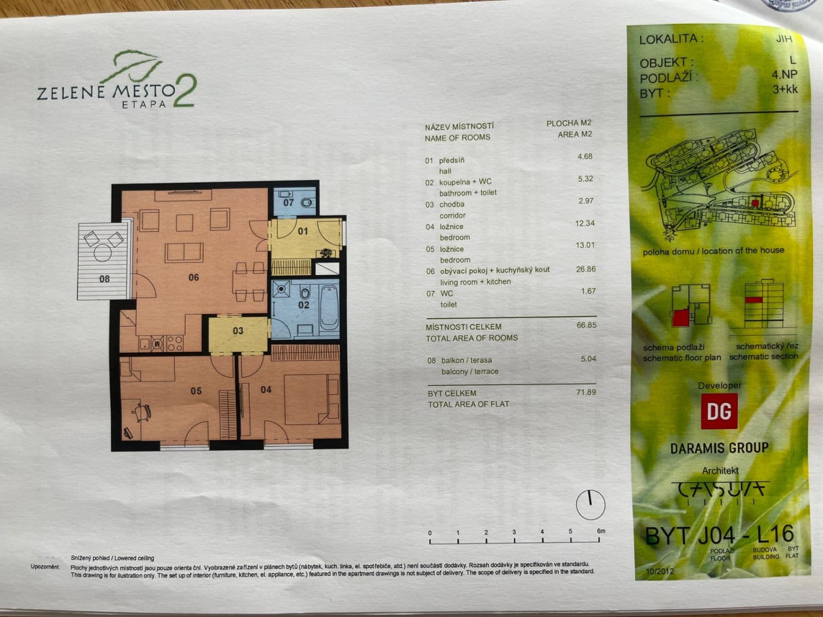 Prodej bytu 3+kk 67 m², Učňovská, Praha, Praha Prodej bytu 3+kk 67 m², Učňovská, Praha, Praha