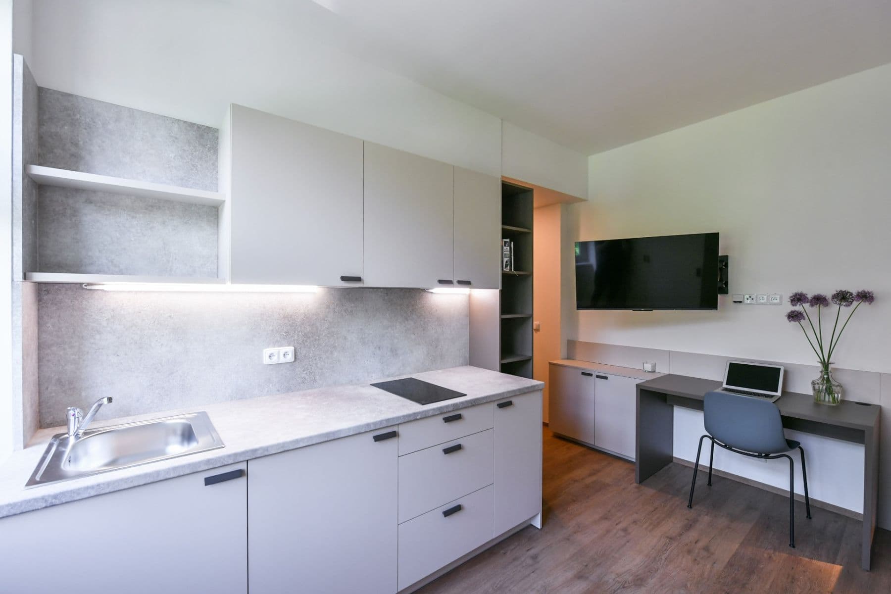 Pronájem bytu 1+kk 19 m², Na Ostrůvku, Praha, Praha Pronájem bytu 1+kk 19 m², Na Ostrůvku, Praha, Praha