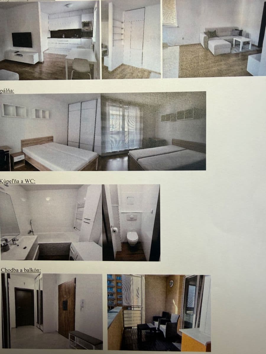 Pronájem bytu 2+1 60 m², Bulharská, Žilina, Žilinský kraj Pronájem bytu 2+1 60 m², Bulharská, Žilina, Žilinský kraj