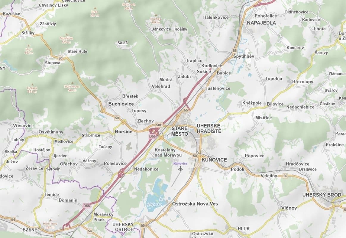 Prodej pozemku 476 m², Tupesy, Zlínský kraj Prodej pozemku 476 m², Tupesy, Zlínský kraj