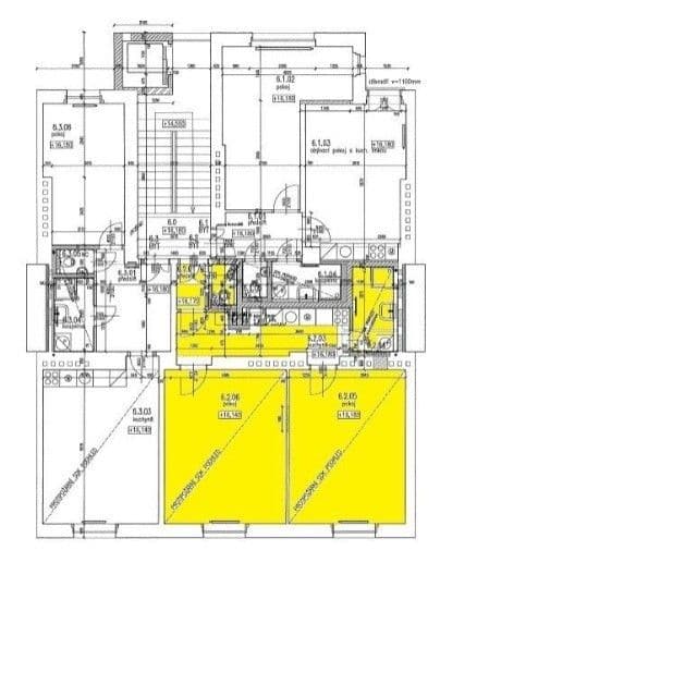 Pronájem bytu 2+kk 65 m², Na Hutích, Praha, Praha Pronájem bytu 2+kk 65 m², Na Hutích, Praha, Praha