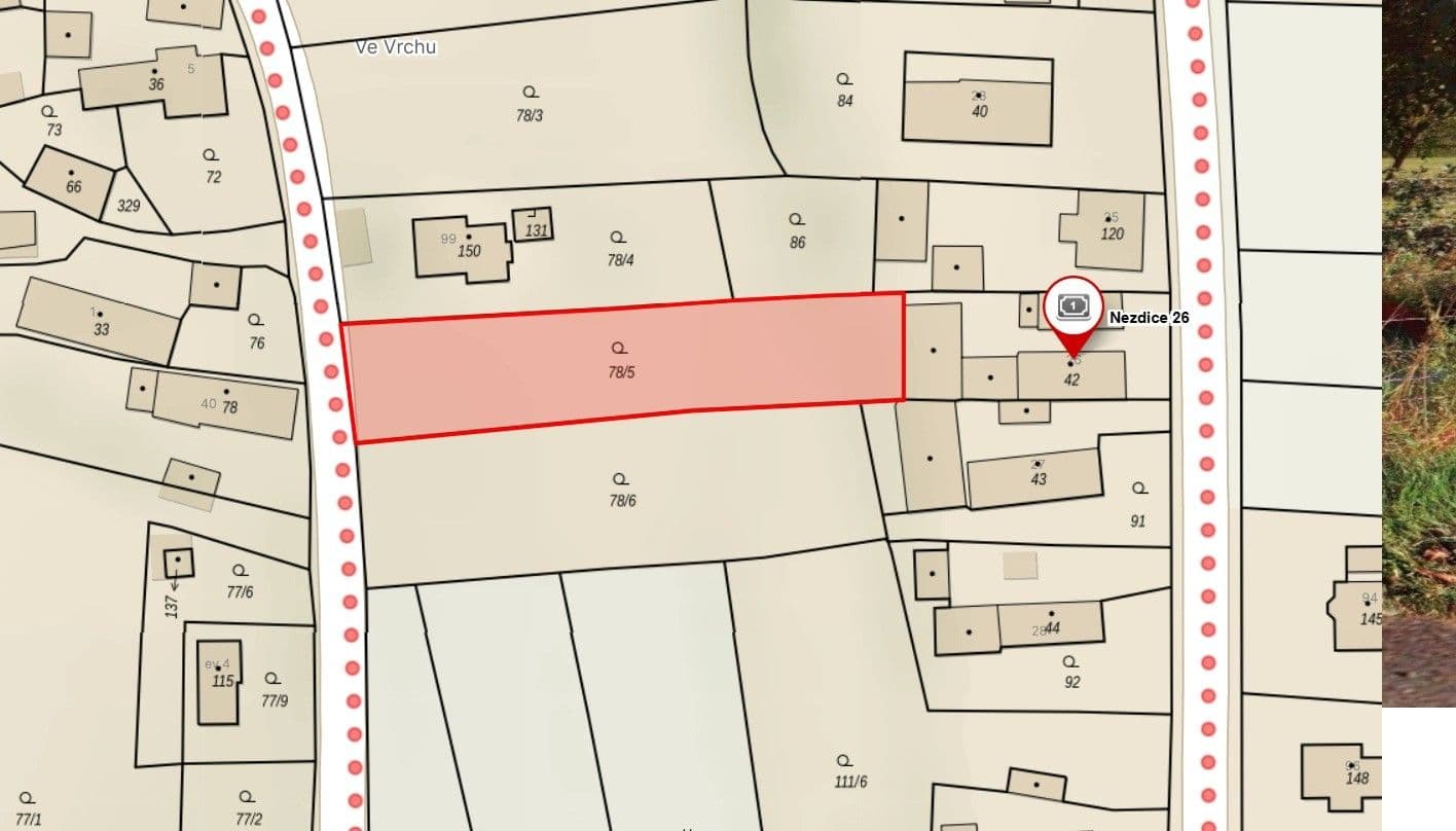 Prodej pozemku 1.006 m², Nezdice, Plzeňský kraj Prodej pozemku 1.006 m², Nezdice, Plzeňský kraj
