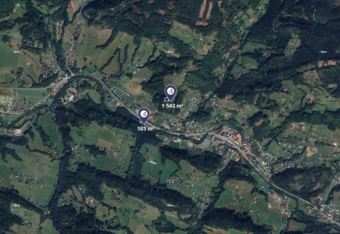 Prodej pozemku 1.646 m², Horní Bečva, Zlínský kraj Prodej pozemku 1.646 m², Horní Bečva, Zlínský kraj