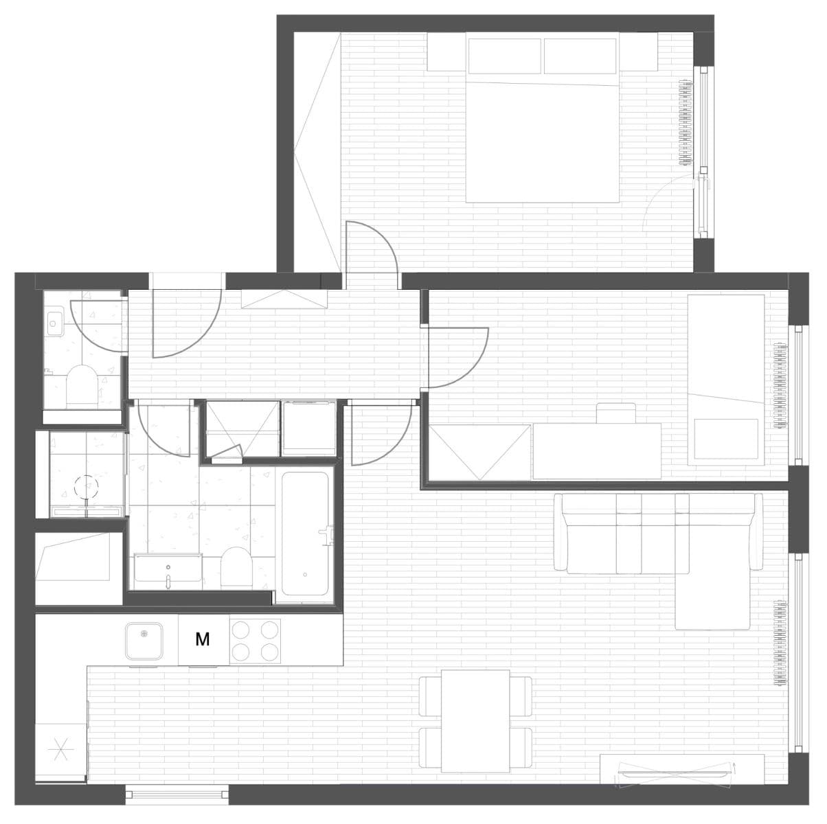 Prodej bytu 3+kk 71 m², Jažlovická, Praha, Praha Prodej bytu 3+kk 71 m², Jažlovická, Praha, Praha