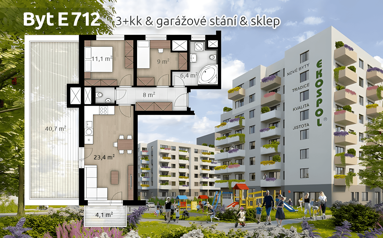 Prodej bytu 3+kk 65 m², Františka Štěpánka, Praha, Praha Prodej bytu 3+kk 65 m², Františka Štěpánka, Praha, Praha