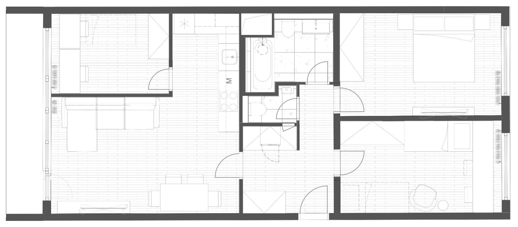 Prodej bytu 4+kk 87 m², Brdičkova, Praha, Praha Prodej bytu 4+kk 87 m², Brdičkova, Praha, Praha