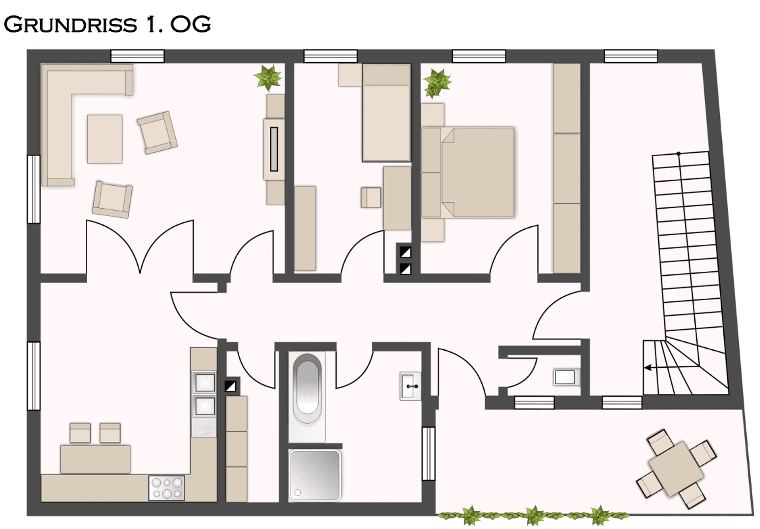 Prodej domu 274 m², pozemek 120 m², Herrngasse 370, Landshut, Bavorsko Prodej domu 274 m², pozemek 120 m², Herrngasse 370, Landshut, Bavorsko